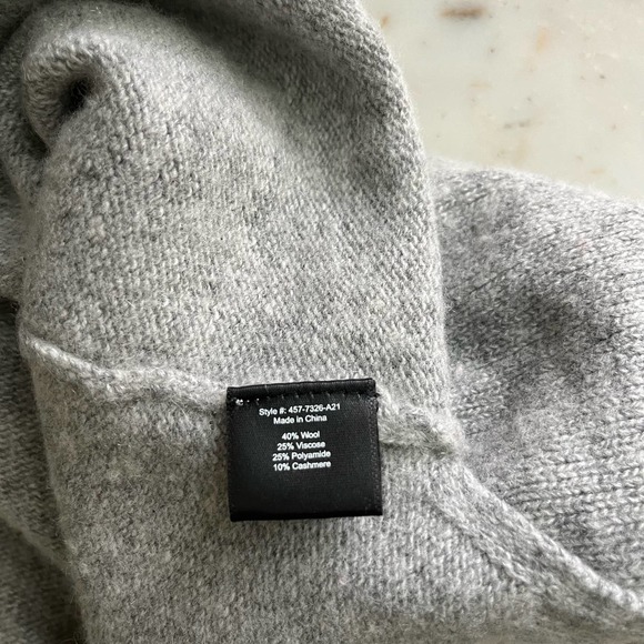 Jenni Kayne Gray Crew Neck Sweater - Picture 4 of 8